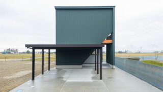 白山市オシャレな外観でカッコイイ新築住宅完成しました！